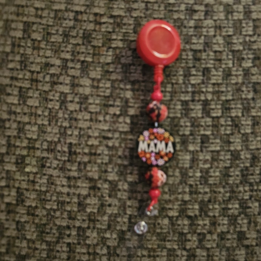 Red 'Mama' Key Holder